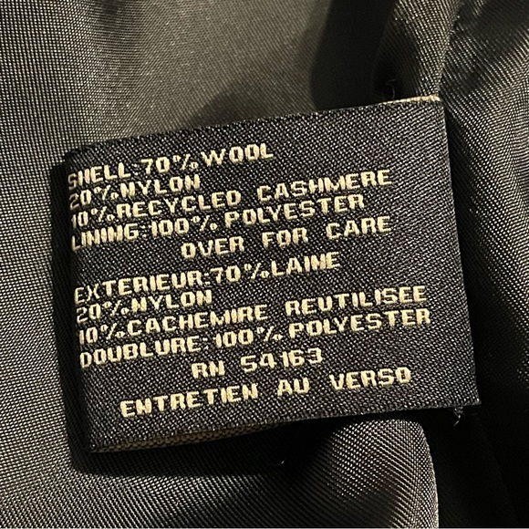 Cole Haan Women's Wool Blend Coat Size 4 - Picture 9 of 14